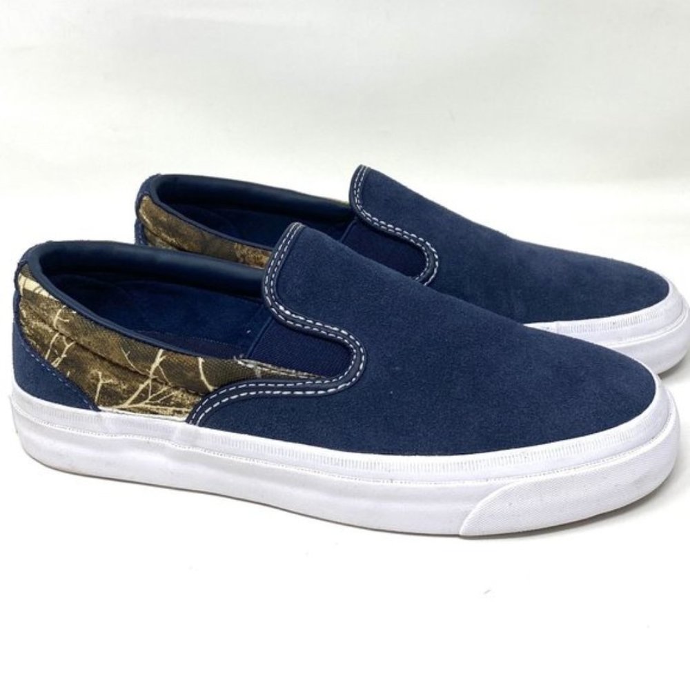 💖MEGA SALE💖CONVERSE Women's ONE STAR CC SLIP Obsidian Blue Canvas 168666C